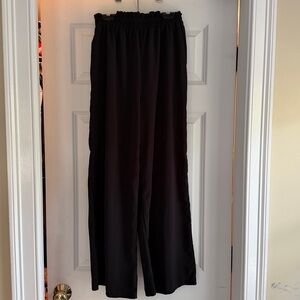 Black Wide-Leg Pants